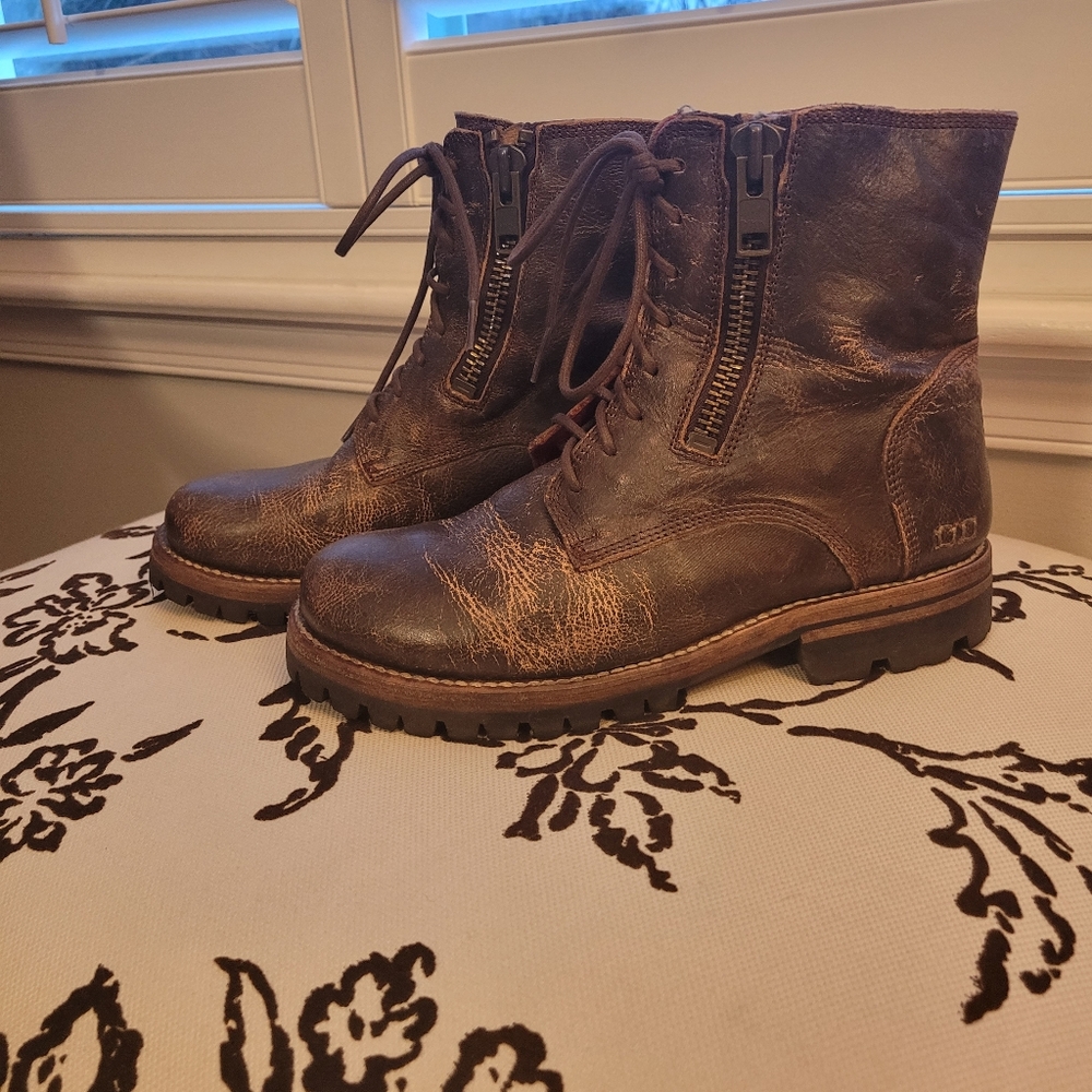 Bed Stu distressed leather boots